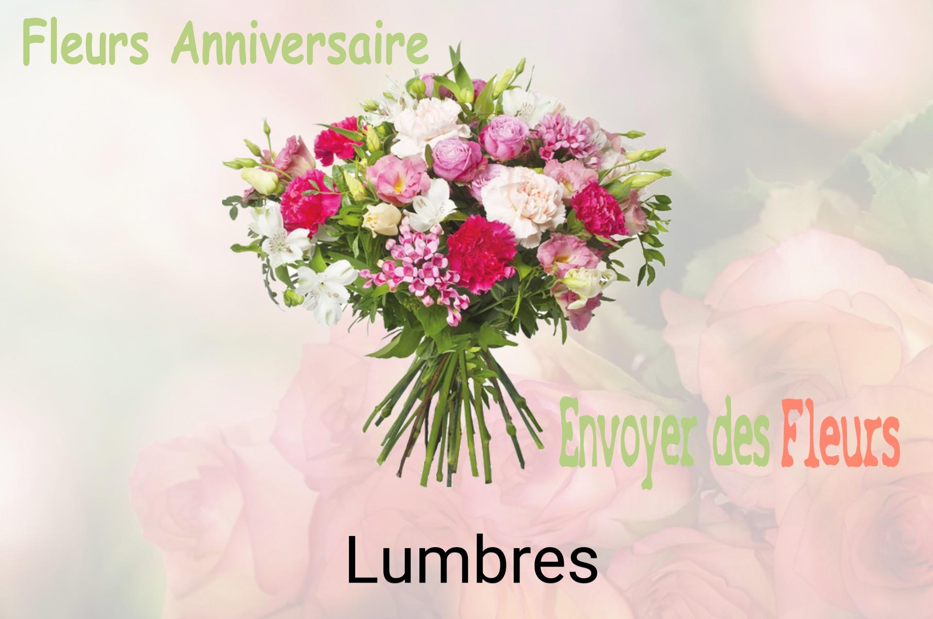 Bouquet de fleurs d’anniversaire livré à Lumbres